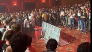 The venue manager of sydney's enmore theatre says relentless rain and excessive water led to the collapse of part of the floor at . Cssaqdrmijvadm