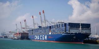 Le Plus Gros Porte Conteneur Francais A Ete Inaugure Au Havre