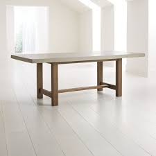 Caicos Cement Top Dining Table Reviews Crate And Barrel Dining Table Concrete Top Dining Table Concrete Dining Table