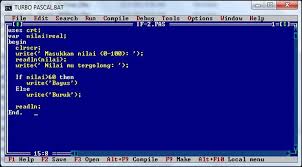 33.struktur program pascal terdiri dua bagian utama yaitu : Bahasa Program Komputer Bahasa Pascal Handout Pertemuan 5 Materi Percabangan If Dan Case Pdf Free Download