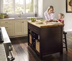 • ensure 3 to 4 feet of space between each countertop edge and the nearest barrier. Distinctive Cabinetry How Kitchen Islands Increase Storage Bay Area