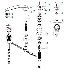 R2707 delta faucet roman tub fixture parts. Valley Shower Valve Repair Parts