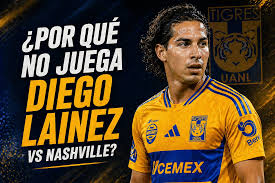 ¿Por qué no juega Diego Lainez en Nashville vs Tigres?