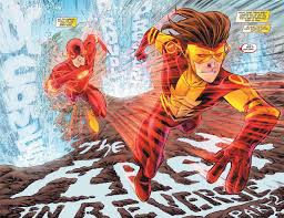 The Flash Vs Kid Flash Superheroes Dc Dc Comics Dibujos