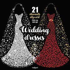 Wedding Dress Clipart Bridal Gown Clipart Prom Dress Clip Etsy Dress Clipart Wedding Gowns Beach Wedding Dress