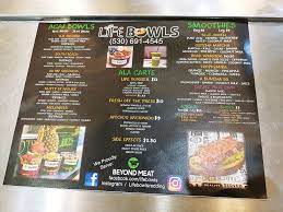 Life Bowls Redding California Restaurant Happycow