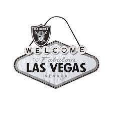 Allegiant stadium to begin virtual recruitment for las vegas raiders gameday staff april 26. Las Vegas Raiders Nfl City Series Wood Team Logo Sign