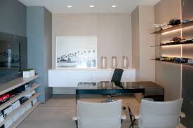 Shop modern office furnishings including everything your home office needs, from desks to office chairs to storage and decor. Modern Home Office Design In A Fort Lauderdale Home