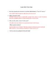 Check spelling or type a new query. Salem Witch Trials Video Salem Witch Trials Video 1 How Many People Were Estimated To Have Been Killed Between 14th And 16th Century About 40000 50000 Course Hero