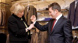 My straitjacket: a suit, a shirt and a tie