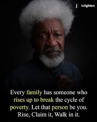 TUN Inlighten Every family has someone who rises up to break break the  cycle of poverty. Let that person be be you. Rise, Claim it, Walk in it.