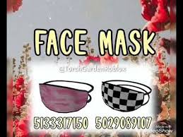 This was something that had gotten suggested several times, so here you go. Face Accessories And Hat Codes Roblox Bloxburg Youtube