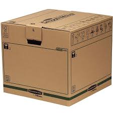 Smoothmove Heavy Duty Double Wall Cardboard Moving And Storage Boxes With Handles Tape Free Assembly And Fastf Moving And Storage Removal Boxes Storage Boxes