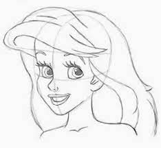 Ariel Sketch Mermaid Drawings Disney Princess Drawings Sketches