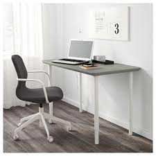 ikea amliden olov table gray green white