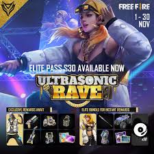 Free fire season 38 elite pass rewards the gifts & rewards of each season's elite pass depend upon the theme adopted by the developers during that season. The Supersonic Funky Elite Pass Has Garena Free Fire Facebook