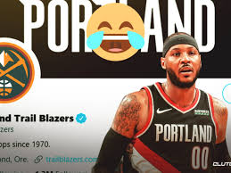 Latest stories including team news, game recaps, and writer features. Blazers News Portland Twitter Account Takes Subtle Jab At Nuggets For Carmelo Anthony Omission