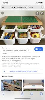 Trofast Duplo Lego Table Duplo Lego Table Trofast Lego Table Lego Room Lego Table Ikea