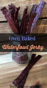 How To Make Waterfowl Jerky Duck Goose Hollis Homestead Jerky Recipes Wild Duck Recipes Goose Recipes