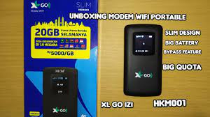 Modem mifi xl go izi ini adalah modem keluaran xl terbaru , unlock version dan sudah gratis paket data seebsar 20 gb berlaku. Unboxing Xl Go Izi Hkm001 Slim Mobile Wifi Youtube