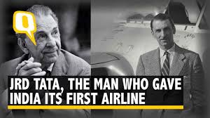 On returning to india, jrd tata joined the family business as an unpaid apprentice at a young age of 21. Jrd Tata The Aviation Pioneer Who Gave India Its First Airline Tata Airlines The Quint Youtube
