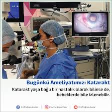Katarakt Yasa Bagli Bir Hastalik Olarak Bilinse De Bebeklerde Bile Izlenebilir Katarakt Cataract Fako Phaco Gozicilens Intraocularlens Bebek Oya Bilgi