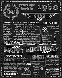 70th Birthday Present Ideas For Dad Australia 1960 Birthday Board Australia Version Birthday Printable Etsy In 2020 Birthday Poster 60th Birthday 80th Birthday