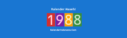Kalender jawa ini disusun berdasarkan kejadian sebuah kalender jawa sama seperti kalender lainnya menunjukkan tahun, bulan, tanggal, hari untuk mempermudah kita memahami nama tahun lengkap dengan artinya dikemas seperti tabel di. Kalender Februari 1988 Masehi Kalenderindonesia Com