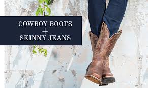 In keeping with the wild west theme, cowboy boots can be. Cowboy Boots And Skinny Jeans One Country