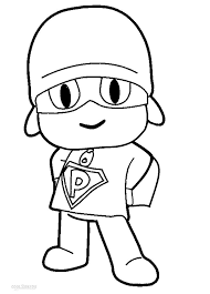 In case you don\'t find what you are looking for, use the top search bar to search again! Super Pocoyo Coloring Page Free Printable Coloring Pages For Kids