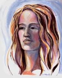 ▷ Pink Portrait by Kathleen Ney, 2020