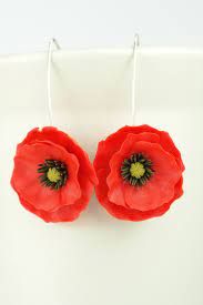 Pin On My Polymer Clay Floral Jewelry