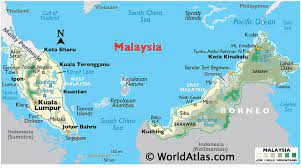Malaysia is a vast country spanning across the south china sea. Malaysia Maps Facts World Atlas