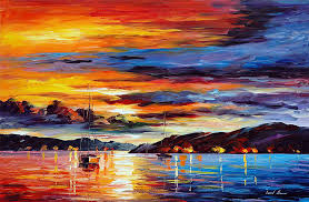 As the end of the day browse through our collection of 10,000+ sunset paintings, and decorate your home or office with a. Pink Sunset Oil Painting Directly From The Artist