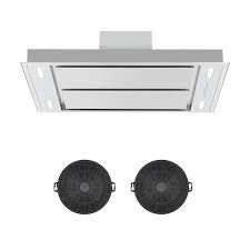 Klarstein Secret Service Hotte Aspirante Recyclage D Air Filtres A Charbon Actif Inox