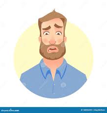 Face Vector Beard Stock Illustrations