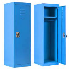 See more ideas about lockers, vintage lockers, metal lockers. Amazon Com Kids Metal Storage Locker Steel Storage Locker For Kids Room Bedroom Home School Locker Cabinet For Toys Clothes 2 Keys Included Blue Office Products