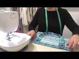 Market Icin Katlanan Yer Kaplamayan Kolay Bez Poset Canta Dikiyoruz Youtube Canta Kendin Yap Moda Canta Dikis