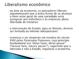 Liberalismo Economico Ppt Carregar