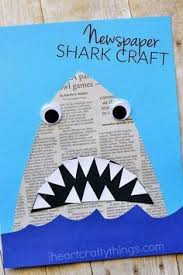 20 ideas de Tiburones | manualidades infantiles, artesanía de tiburón,  manualidades