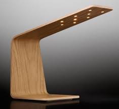Tunto Led Desk Lamp Infuses Wood With Light Wooden Lamp Wooden Lamps Design Led Lamp Design