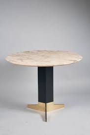 Ignazio Gardella Brass Enameled Steel And Marble Center Table C1950 Furniture Dining Table Table Furniture Furniture