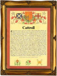 The names have substantially slipped in popularity since then, and they are of modest use in recent times. Surname Database Cattroll Last Name Origin