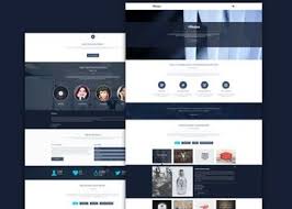 Nord Simple App Landing One Page Template Download Graphberry Com Web Template Mockup Free Psd Psd