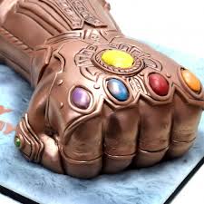 Connect with them on dribbble; Thanos Gauntlet Hand Cake 2