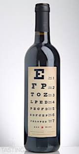 Eye Chart Nv Red Blend California Usa Wine Review Tastings