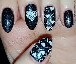 Here, the french design takes the leading first position again. Enigmatic Rambles 26 Great Nail Art Ideas Love But No Pink Or Red