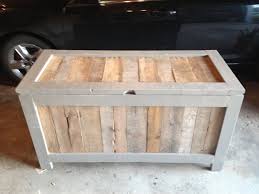 With stylish trim, raised panels and a scalloped base, this storage bench has vintage charm that will elevate the style of any entryway or mudroom. Outdoor Storage Trunk Bench By Dinger Lumberjocks Com Woodworking Community