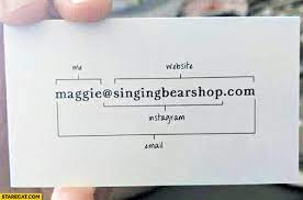 Fiverr freelancer will provide business cards & stationery services and turn your instagram into a modern business card including design concepts within 1 day. Creative Business Card Me Website Instagram Email Starecat Com