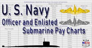 u s navy submarine pay chart